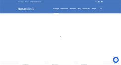 Desktop Screenshot of hattatklinik.com